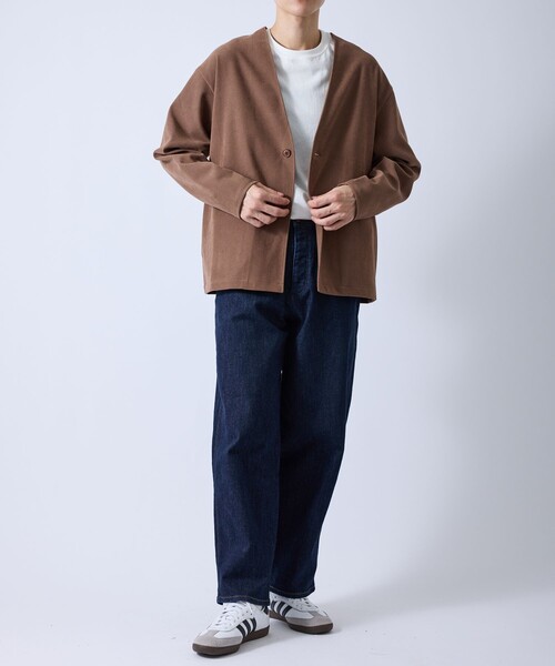 LE CERCLE par rope' カーディガン フェードツイルカーディガン メンズ