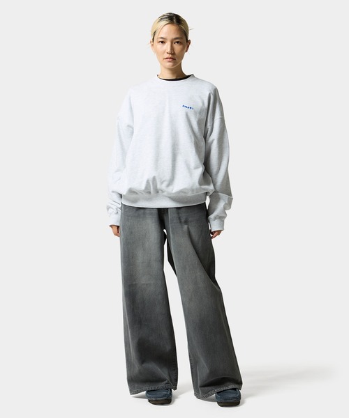 HUF（ハフ） トレーナー スウェット COMMUNITY SUPPORT CREW メンズ