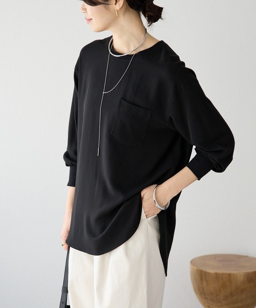 RIVE DROITE（リヴドロワ） ブラウス シャツ ジョーゼットポケット