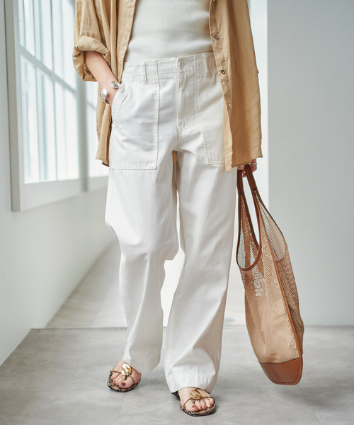 Spick＆Span（スピック アンド スパン） カーゴパンツ 「新色有り