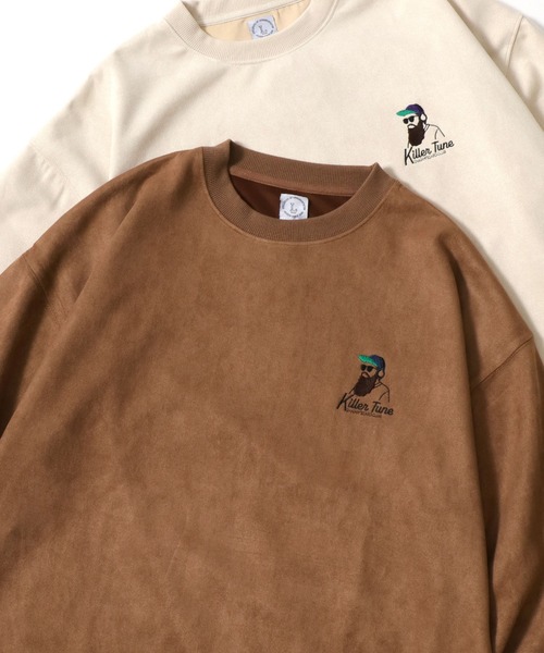 Lazar（ラザル） トレーナー スウェット Faux Suede Beard Man