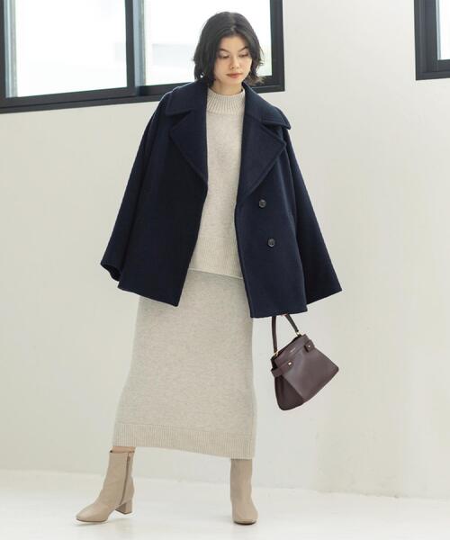 OPAQUE.CLIP（オペークドットクリップ） ピーコート pコート カシミヤ