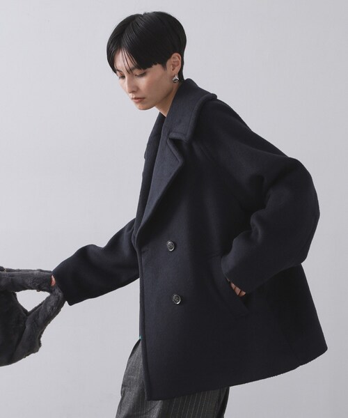 OPAQUE.CLIP（オペークドットクリップ） ピーコート pコート カシミヤ