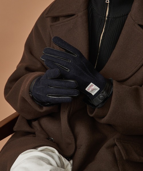 SETUP7（セットアップセブン） 手袋 「SETUP7」スマホ対応 羊革×HARRIS