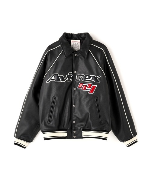 AVIREX（アヴィレックス） スタジャン COW LOGO VARSITY JACKET / カウ