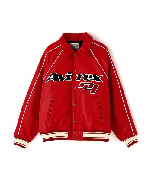 AVIREX（アヴィレックス） スタジャン COW LOGO VARSITY JACKET / カウ
