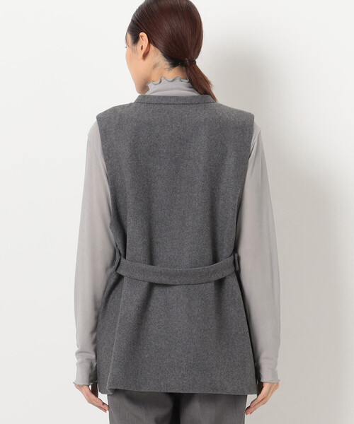 Gabardine K.T（ギャバジンK.T） ベスト ジレ やわらかメルトン