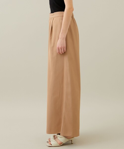 RUMCHE スラックス パンツ 「RUMCHE/ラム・シェ」タックワイド