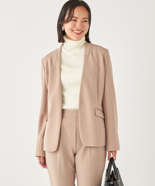 SHIPS Colors（シップスカラーズ） ジャケット ノーカラージャケット