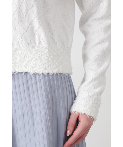 PINKY&DIANNE（ピンキー アンド ダイアン） カーディガン ラメツイード