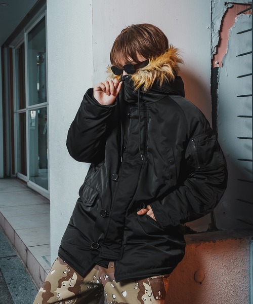 improves（インプローブス） ダウンジャケット ダウン N-3B ミリタリー