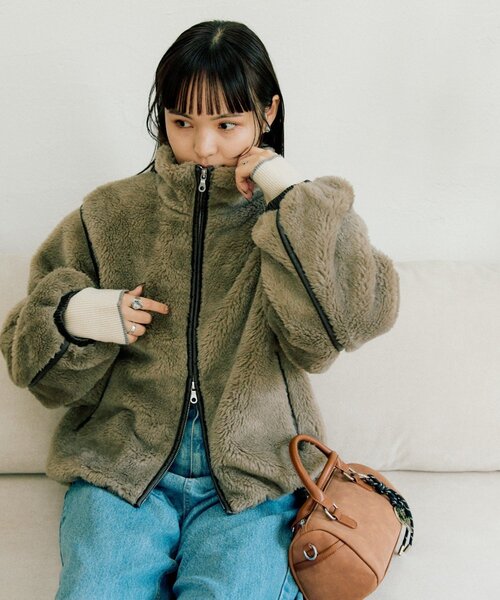 CIAOPANIC TYPY（チャオパニックティピー） ブルゾン アウター 「ぬく