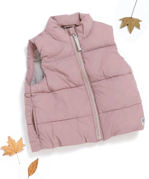 BREEZE（ブリーズ） ダウンベスト アウター 「洗える」ふわ軽インサー