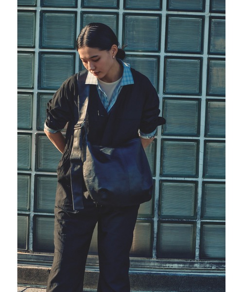ONE.（ワンドット） ショルダーバッグ レザーBIGショルダーBAG / ONE