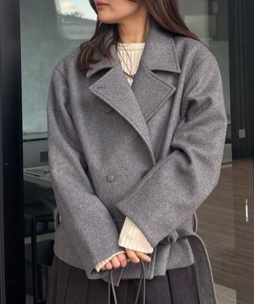 STYLEMIXER（スタイルミキサー） コート アウター ウールベルト