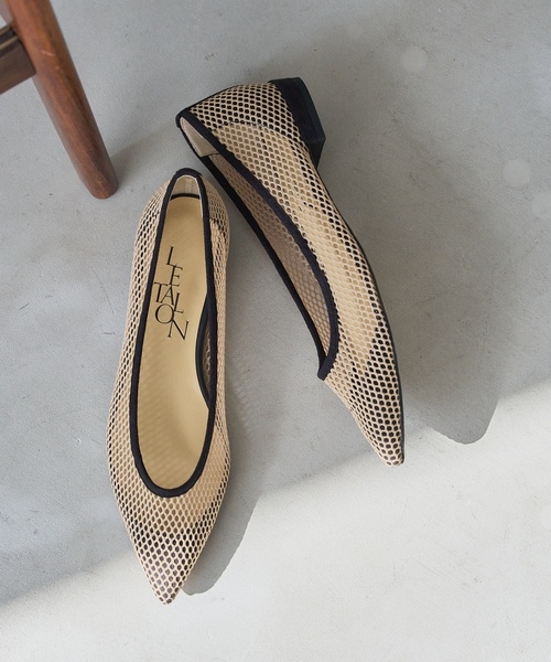 LE TALON（ル タロン） シューズ 「追加3」ポインテッドネットフラット