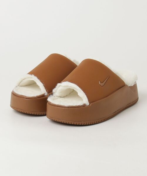 NIKE（ナイキ） サンダル NIKE WMNS NK CALM ELEVATION FUR カーム