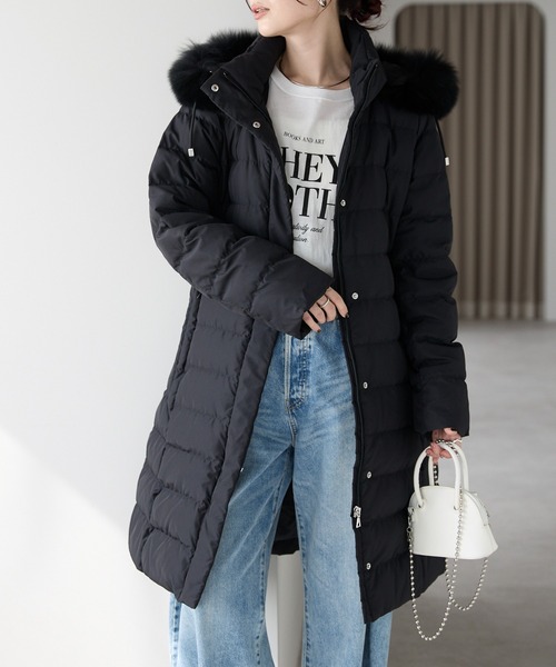 TAION（タイオン） ダウンジャケット「NOLLEY'Sコラボ」 FREE ブラック