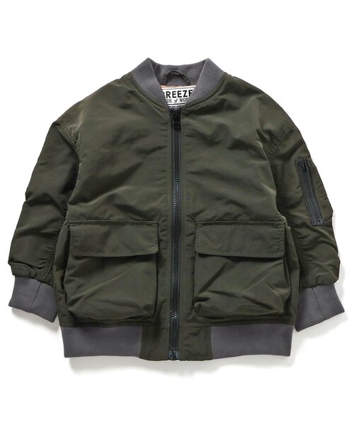 BREEZE（ブリーズ） ma1 ma-1 「WEB限定」MA-1ジャケット キッズ 子供