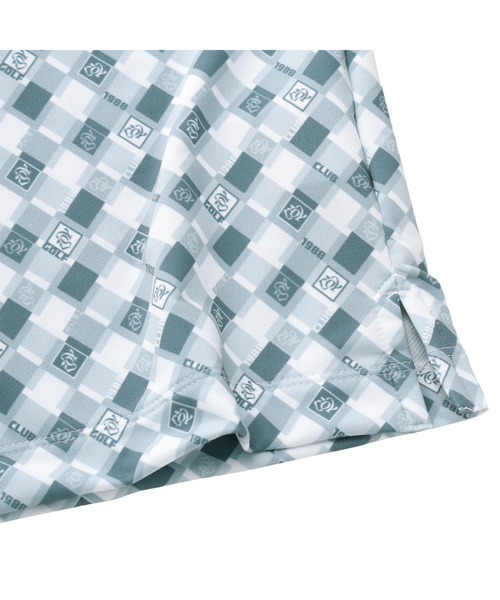 ZOY（ゾーイ） シャツ MEN モノグラムプリント 長袖シャツ メンズ