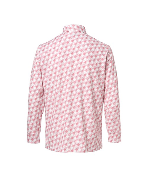 ZOY（ゾーイ） シャツ MEN モノグラムプリント 長袖シャツ メンズ