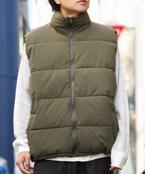 ダウンベスト ベスト ナイロン 中綿 / Nylon Batting Down Vest メンズ