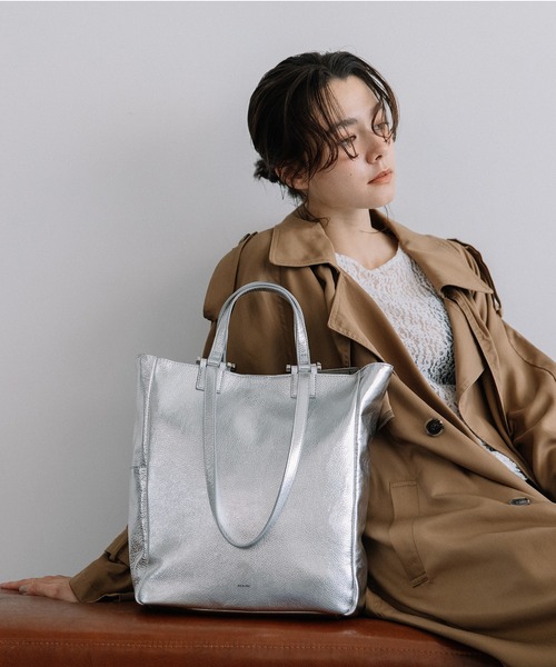 Beau're（ヴュレ） トートバッグ BEAURE カウレザー ダブルハンドル A4