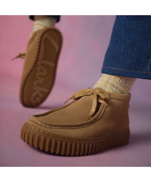 Clarks（クラークス） デッキシューズ Torhill Hi / トーヒルハイ