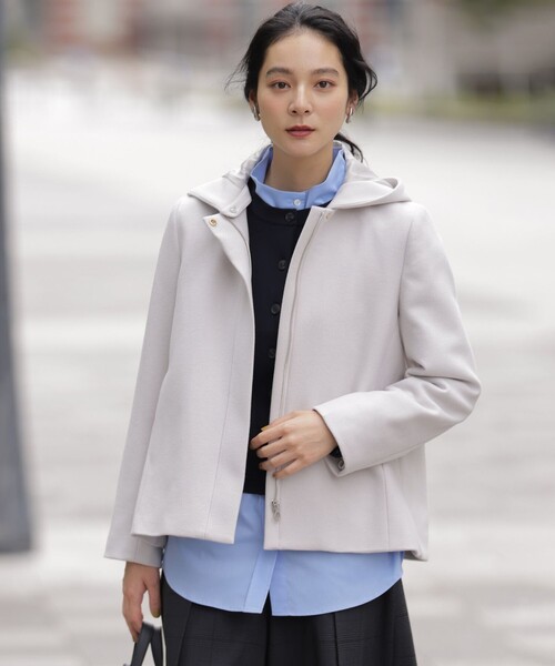 組曲（KUMIKYOKU） コート アウター ウールモッサ ショートコート