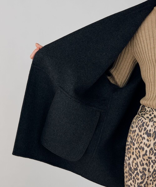 DES PRES（デプレ） コート アウター ダブルフェイスメルトンビーバー