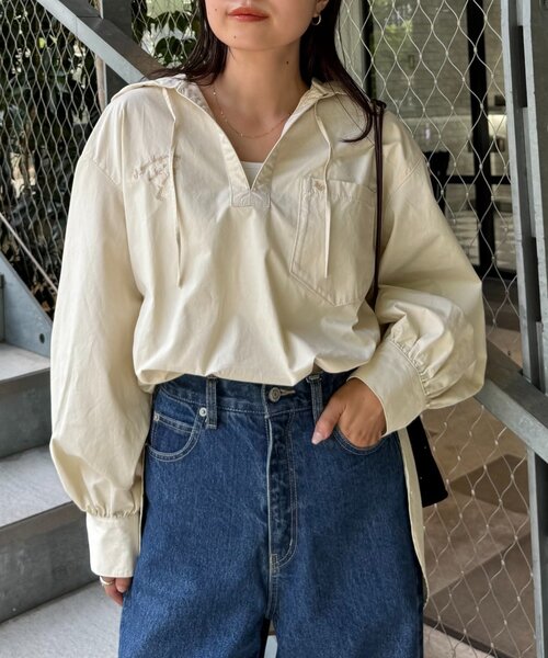 CIAOPANIC TYPY（チャオパニックティピー） ブラウス シャツ ロゴ刺繍