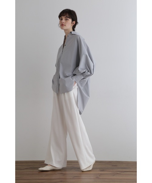 LE PHIL（ル フィル） シャツ ブラウス SOLOTEXブロードブラウス