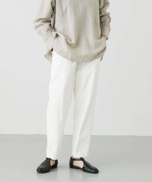 かぐれ パンツ コットンストレッチイージーパンツ レディース