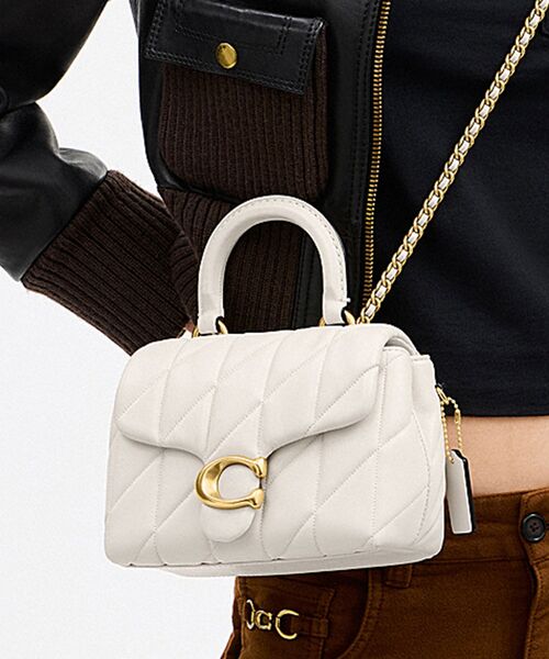 COACH（コーチ） ショルダーバッグ バッグ タビー トップ ハンドル
