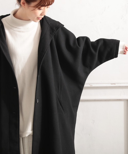 soulberry（ソウルベリー） ポンチョ ふわっとかぶるだけの黒い