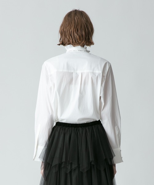 allureville（アルアバイル） ブラウス シャツ ヴィンテージブロード