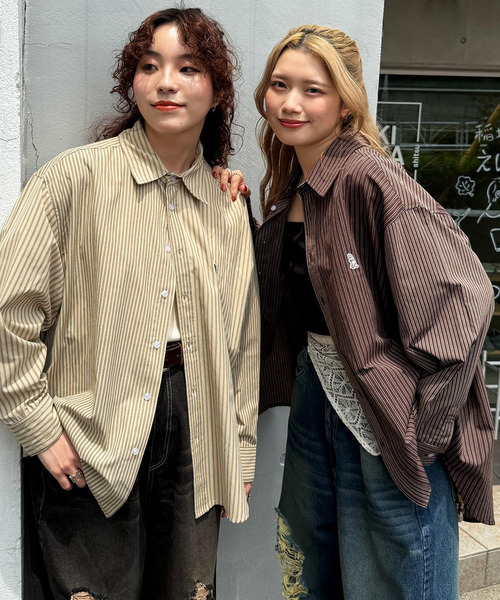 DOUBLE NAME（ダブルネーム） ブラウス シャツ 「m:rex」ミニ恐竜