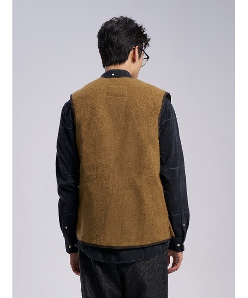 Barbour（バブアー） ベスト ジレ フロントジップ ファー ライナー