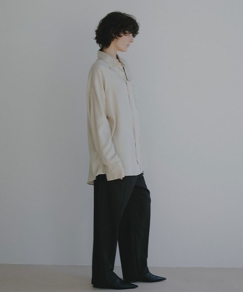 ETRE TOKYO（エトレトウキョウ） ブラウス シャツ キュプラネクタイ