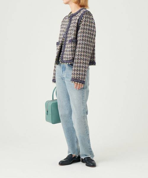 IENA LA BOUCLE（イエナラブークル） ジャケット ノーカラージャケット