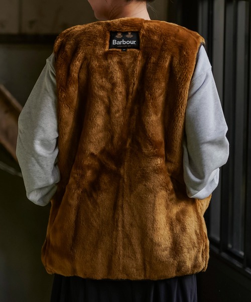 Barbour（バブアー） ベスト ジレ barbour（バブアー）ファーライナー