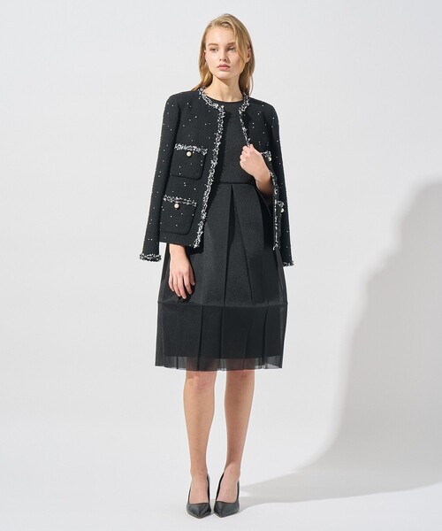 ANAYI（アナイ） ジャケット ノーカラージャケット 「Eternal Line