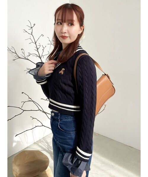 POLO BCS（ポロ・ビーシーエス） ニット セーター コラボ」シャツ