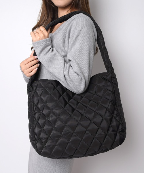 ショルダーバッグ バッグ キルティングクロスショルダーバッグ