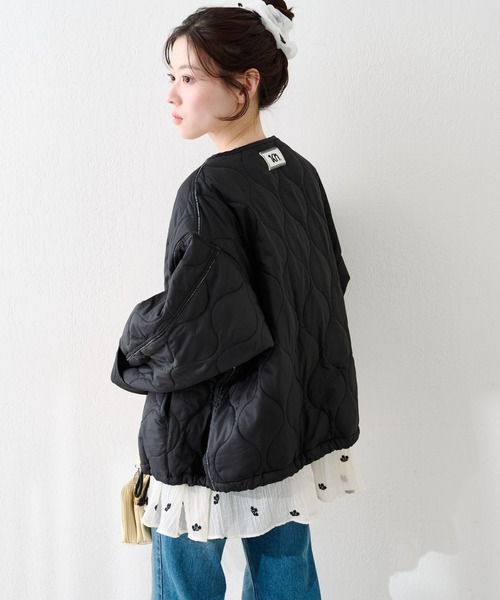 Kastane（カスタネ） ブルゾン アウター 「リバーシブル」キルティング