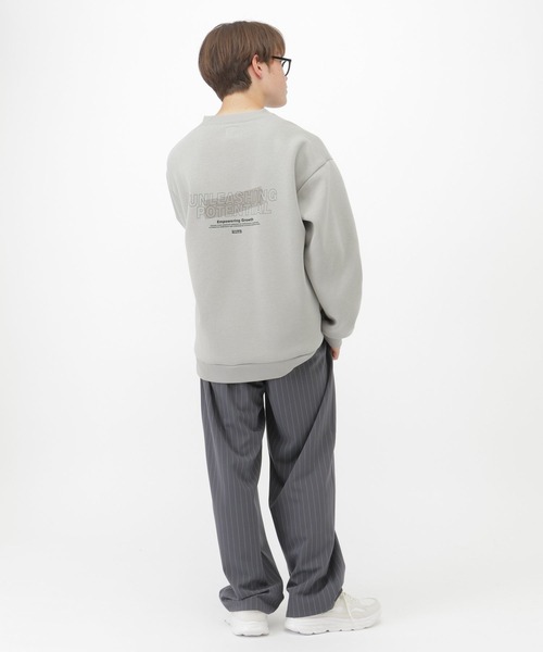 GLOBAL WORK（グローバルワーク） トレーナー グラフィク裏起毛