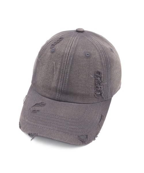 キャップ 帽子 ヴィンテージダメージキャップ レディース メンズ
