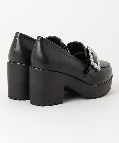 LOVEHUNTER（ラブハンター） ローファー LOVEHUNTER / 厚底ビジュー