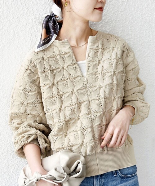 SHIPS（シップス） ニット セーター 「WEB限定」「洗濯機可能」2WAY