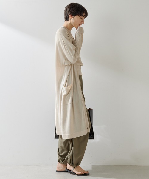 Whim Gazette（ウィム ガゼット） カーディガン ハイゲージテンジク